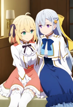 STF_AI - [REQUEST] アニスフィア x ユフィリア | Anisphia x Euphylia (Patreon) [AI Generated]