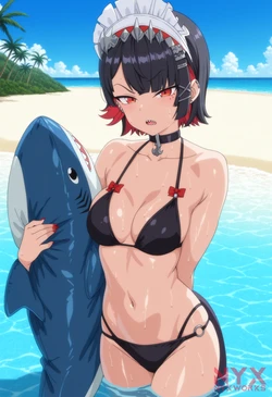 Nyx2D - Ellen Joe (Zenless Zone Zero) Beach pack (Patreon) [AI Generated]