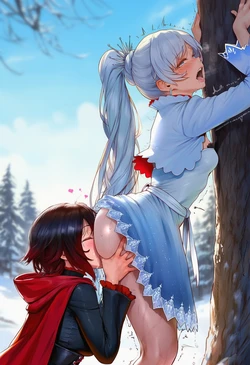 [MOKIIIMOKIII] RWBY WhiteRose Set (Ruby Rose x Weiss Schnee) [AI Generated]