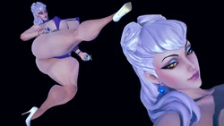 【FIRE ON】Evelynn murders Batman with heels