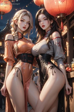 [Patreon] [AiASAG] [4K] 🎎Classical beauties✨ - Preview [AI Generated]