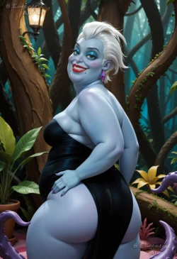 EugenericAI - Ursula, The Little Mermaid (AI Generated)
