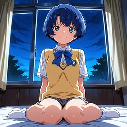 [牧羊犬-2匹目-] Tanigawa Kanna (Waiting in the summer) [AI Generated]