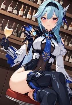 [DavionCoreArt] Eula Lawrence (Genshin Impact) (AI Generated)