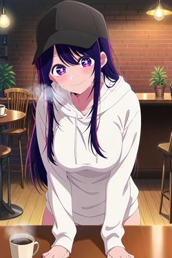 Machina Ai 星野アイ (カフェ) (Patreon) [AI Generated]
