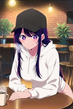 Machina Ai 星野アイExtra (カフェ) (Patreon) [AI Generated]