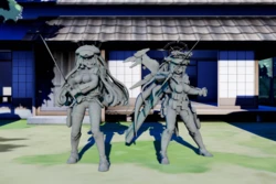 A House for Two Statues