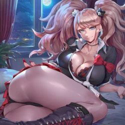 Junko enoshima (danganronpa)[SunGodManGa] (AI generated)