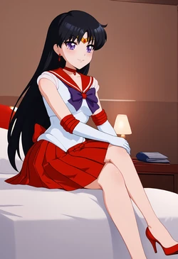 [DavionCoreArt] Sailor Mars (AI Generated)