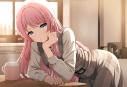 Sheldon NTR 千早愛音x長崎そよ yuri EP2 (Patreon) [AI Generated]