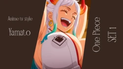 Yamato (one piece) [Miyaru] [ai generated]