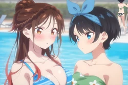 LoveHUwU - Chizuru and Ruka  (Patreon) [AI Generated]