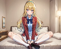 Sheldon NTR EP09 軽井沢 恵 - 実力至上主義の教室 BLACK (Patreon) [AI Generated]