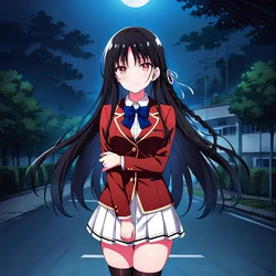 Sheldon NTR 実力至上 BLACK EP05 堀北鈴音 (Patreon) [AI Generated]