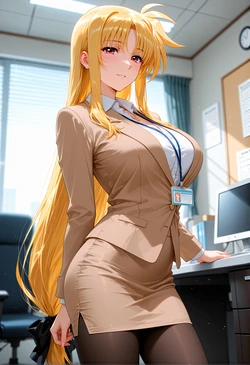 [Zefrost]Fate Testarossa[Magical girl lyrical Nanoha] [AI Generated]