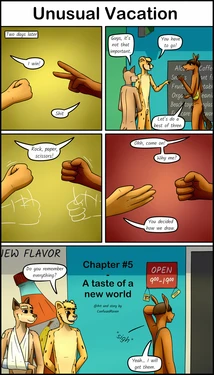 [ConfusedRaven] Unusual Vacation #5 - A taste of a new world