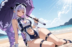 [Miyu] Vivian Banshee: Iris of the Shore [AI Generated]