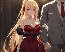 Sheldon NTR キミ戦BLACK EP03 アリスリーゼ・ルゥ・ネビュリス9世 (Patreon) [AI Generated]