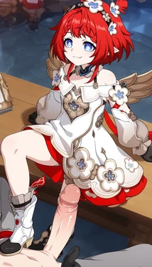 Tribbie foot fetish ( ai generated )