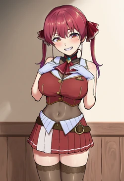 WarOfFree98 - Houshou Marine NTR (Uncensored) [AI Generated]