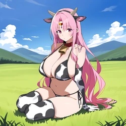 [BlueBird] sephie michaela deviluke(cow) [AI Generated]