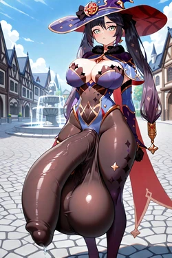 ShikiRina Futa Laboratory Mona Mega Futa 🍆🌌 [AI Generated]