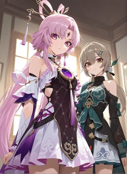 2025-06-22 Fu Xuan x Qingque Rametaki (Patreon) [AI Generated]