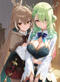 2025-06-23 Mumei x Fauna Rametaki (Patreon) [AI Generated]