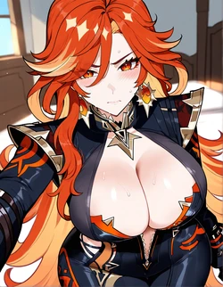 [EroDreams] Mavuika vs BBC (AI Generated)