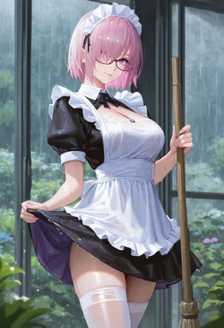 Ninonum-(Fate Grand Order) Shielder [AI Generated]