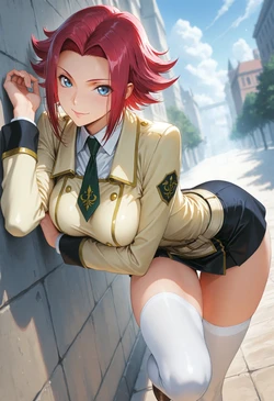 Ninonum-(Code Geass) Kallen Kouzuki [AI Generated]