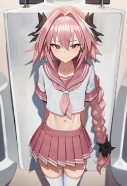 Astolfo's toilet break (Patreon) - Kazokel [AI Generated]