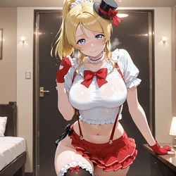 kkleo - 絢瀬絵里 Ayase Eli Love Live! (uncensored full 183 pics) (Patreon) [AI Generated]