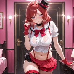kkleo - Maki Nishikino/西木野真姫-Love Live! (uncensored full 196 pics) (Patreon) [AI Generated]