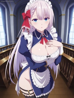 artkoikoi - [Request] Riselia Ray Crystalia | The Demon Sword Master of Excalibur Academy (Patreon) (Set 04) [AI Generated]