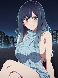 creatai Akane Kurokawa 黒川 あかね (91P) - Sweater (Patreon) [AI Generated]