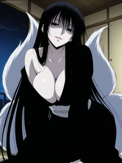 artkoikoi - [Request] Hagoromo Gitsune | Nura: Rise of the Yokai Clan - Demon Capital (Patreon) (Set 01) [AI Generated]