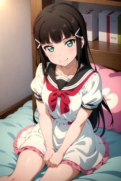 AIusagichan LoveLive! Sunshine!! 黒澤ダイヤ (Patreon) [AI Generated]