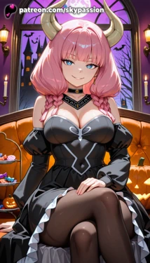 [SkyPassion] Aura (Frieren: Beyond Journey's End) | Halloween Edition [AI Generated]