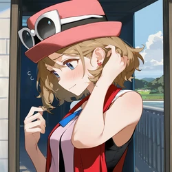Serena x Oak Howsir [AI generated]