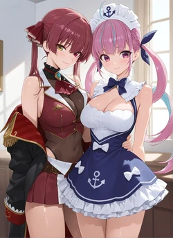 2025-07-04 Marine x Aqua Rametaki (Patreon) [AI Generated]