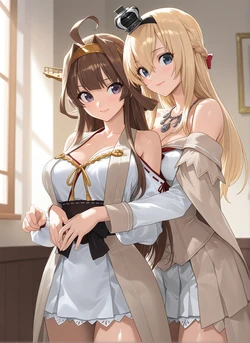 2025-07-08 Kongou x Warspite Rametaki (Patreon) [AI Generated]
