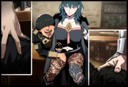 [プじだむの島] ベレス先生はあのキモ生徒に逆らえない。～租チン大好き♡～ (Fire Emblem: Three Houses) [AI Generated]