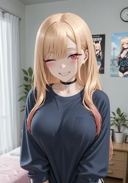 Rei | Digital Works - My Dress-Up Darling || Marin Kitagawa (Patreon) [Ai generated]