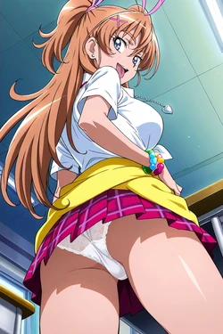 [minakaze] Hibiki Houjou - Gyaru School Uniform (Suite Precure) [AI Generated]