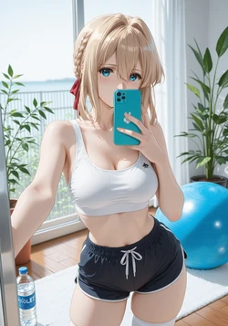 Rei | Digital Works - Violet Evergarden || Violet (Patreon) [Ai generated]