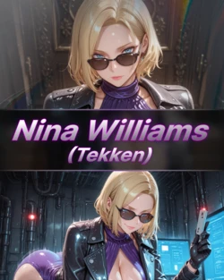 [Villain party] Nina Williams — Stealing Trade Secrets (Patreon) [AI Generated]