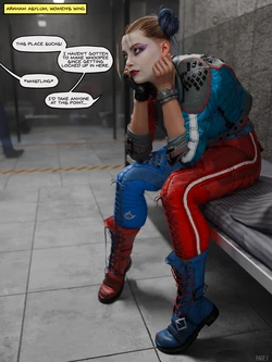 [Quick E] Arkham Asylum Glory Hole (Metallica Outfit)