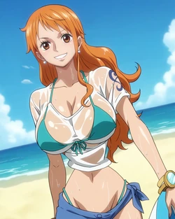 Nami (one piece) [sticky] [ai generated]