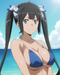 hestia (Danmachi) [sticky] [ai generated]